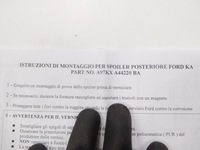 фото thumb №7, Спойлер свет третьего стоп-сигнал ford ka mk1 оригинальный номер 1086878