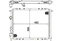 Hella радиатор воды renault clio 2 1.9 d b/cb0e Цена, фото thumb