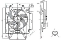 Купити Nissens вентилятор радіатора fiat brava 1.4 182.b, фото thumb