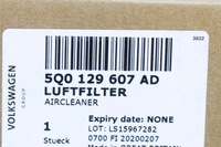 фото thumb №8, Audi a3 8v 1.8i фільтр повітря 5q0129607ad новий оригінальний