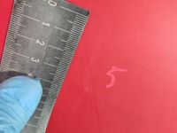 фото thumb №7, Капот передняя mitsubishi l200 96-01 красный