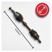 Привідний вал ліва mercedes w247 klasa b 180 d автоматична коробка передач Оригінал, фото thumb