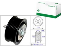 фото thumb №1, Ina ролик ремень chevrolet malibu 2.0 d v300