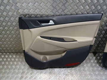 фото thumb №11, Hyundai tucson iii сидіння диван шкіра обшивки тунель комплект ідеальний