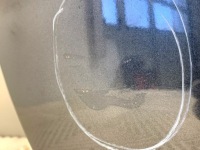 Крышка багажника задняя renault grand scenic 3 minivan gris eclipse met Оригинал, фото thumb