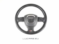 фото thumb №1, Воздуховод s-line лепестки переключения кожаный audi a6 c6