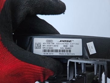 фото thumb №5, Сабвуфер динамік w полиця audi a6 c7 4g bose sedan