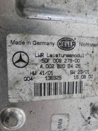 фото thumb №4, Mercedes slk r171 171 преобразователь ксенон