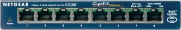 Коммутатор NETGEAR GS108GE 8xLAN