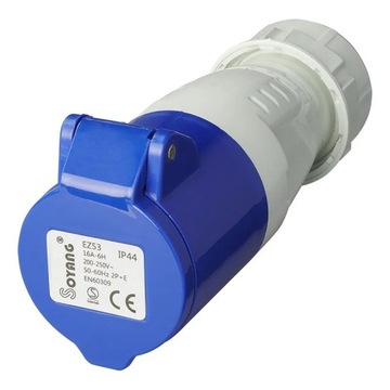 WTYCZKA CEE 16A 230V wtyczka kempingowa żeńska