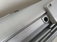 фото thumb №10, Бампер перед 744 хром pod pdc mercedes w140