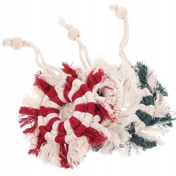 Czeski gobelin Ornament makrama gobelin 3 szt