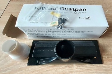 Совок для центрального пылесоса KitVac Dustpan, черный
