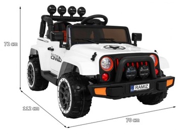 транспорт для детей BIG ELECTRIC JEEP аккумуляторная машина с дистанционным управлением