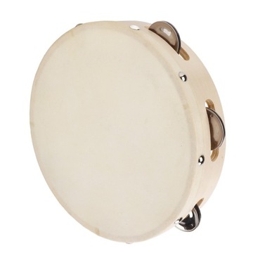 8in drewniany bęben ręczny przenośny instrument
