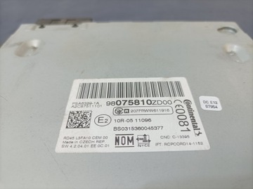 фото thumb №6, Citroen c-elysee радио cd заводские 98075810