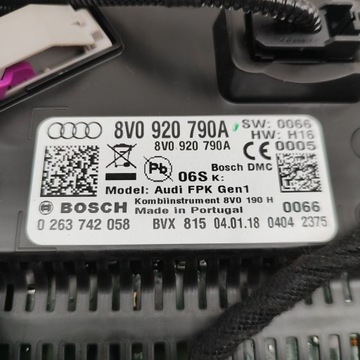 фото thumb №9, Audi a3 s3 8v 2018 спідометр  / спідометр