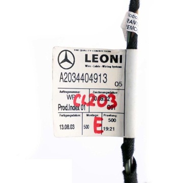 фото thumb №9, Mercedes cl203 джгут задньої кришки a2034404913