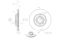 фото thumb №1, Brembo 09.5166.11 диск гальмівна