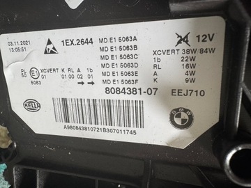 фото thumb №7, Bmw 5 g30 g31 m5 f90 lci рестайлінг лампа передня ліва laser