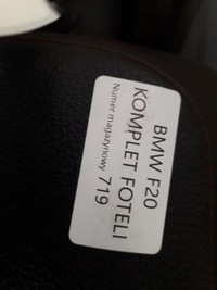 фото thumb №6, Bmw f20 комплект сидений кожа