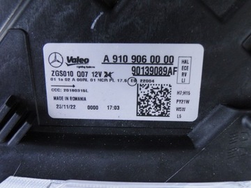 фото thumb №7, Mercedes sprinter 907 w907 910 w910 лампа ліва h7