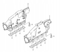 фото thumb №13, Колектор регулятор l a8 d3 4.0 tdi ase 057129712ab