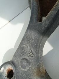 фото thumb №8, Mercedes ml gl 164 r klasa 251 важіль задній правий a1643502006 a1643201232