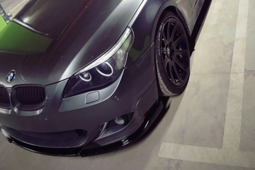 фото thumb №10, Накладка бампера передньої do bmw 5 e60 e61 2003-2010 mtech м-пакет