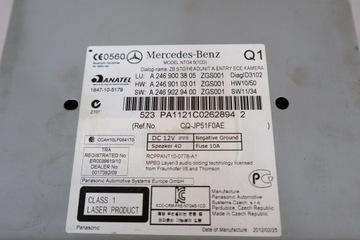 фото thumb №10, Mercedes b-klasa w246 радіо навігація навігація ntg4.5 1cd a2469003805