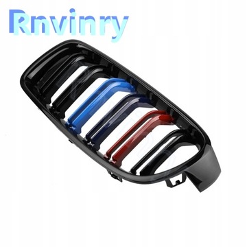 фото thumb №6, Решітка передньої бампера rnvinry подвійна планка do bmw f30 f31 f35 3 серія