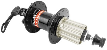 Задняя велосипедная втулка 8/11 черная 32H MTB треккинговая машина Novatec D042SB