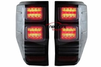 фото thumb №4, Лампы задние ford ranger 12-18 full led neon динамический чёрные black