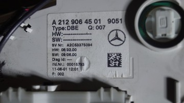 фото thumb №10, Mercedes w212 лампа освещение кабины