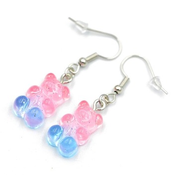 серьги Haribo с желейными мишками