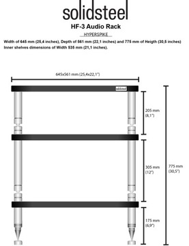 Solidsteel HF-3 *глянцевый черный