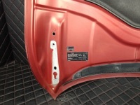 фото thumb №11, Volvo v60 i рестайлінг s60 ii рестайлінг 13-18 капот кришка двигуна лак 702-46