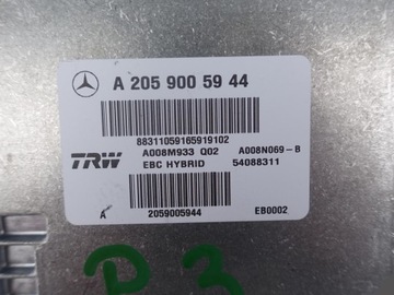 фото thumb №10, Mercedes c w205 насос abs esp ebc trw жёлтая новая