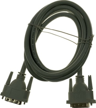 Кабель Мониторный кабель DVI-D - DVI-D Dual Link HAMA FullHD 1,8 м серый