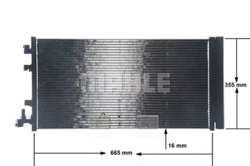 фото thumb №13, Конденсатор кондиціонера renault scenic 09- mahle