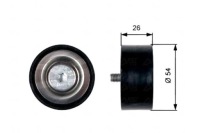 Ролик направляющая ремень mercedes sprinter 3 5-t 90 Цена, фото thumb