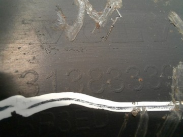 фото thumb №9, Volvo v90 cross country 16- накладка спойлер бампер зад задній 31383339