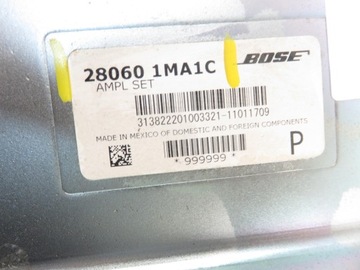 фото thumb №5, Підсилювач infiniti m 280601ma1c