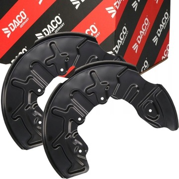 фото thumb №1, 2x защитные накладки диск тормозной перед audi a4 b6 b7 daco