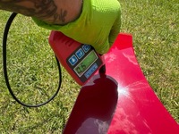 фото thumb №10, Крыло левый передний перед красный kia ceed i 1 06- лак: hr 90um