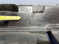 фото thumb №8, Alfa giulia qv накладка спліттер перед карбон