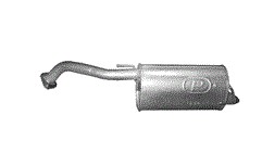 фото thumb №1, Глушитель конечный nissan note poj.1,6 od 2009r.