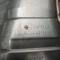 фото thumb №4, Mercedes c-klasa w204 труба выхлопная гаситель a2044911801