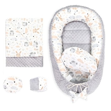 BABY COCOON NEST MINKY PLAYER 5 ЭЛЕМЕНТОВ.
