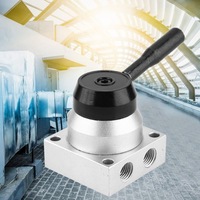 фото thumb №8, Пневматический ручной клапан управляющий 3-pozycyjny, 4-drogowy клапан с ks